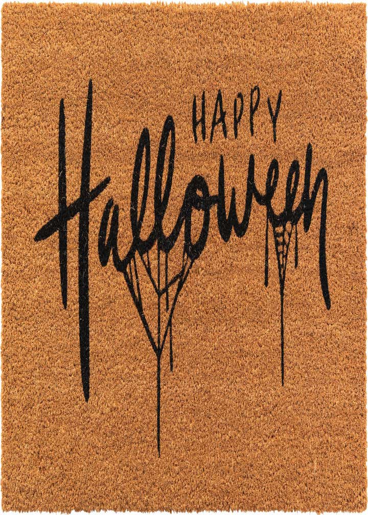 1' 6 x 2' 6 Happy Halloween Doormat