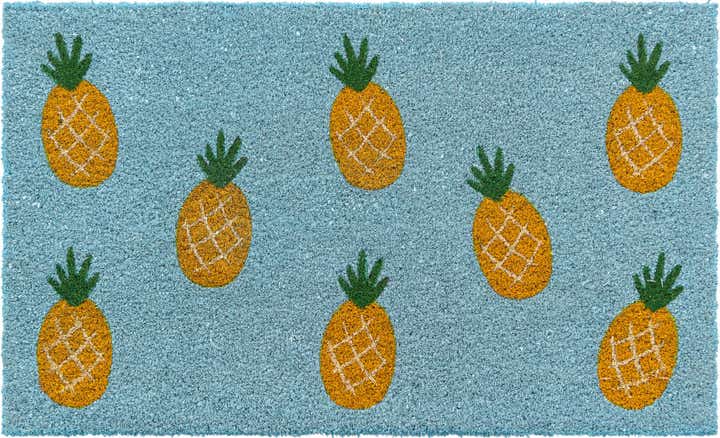 45cm x 75cm Pineapple Doormat