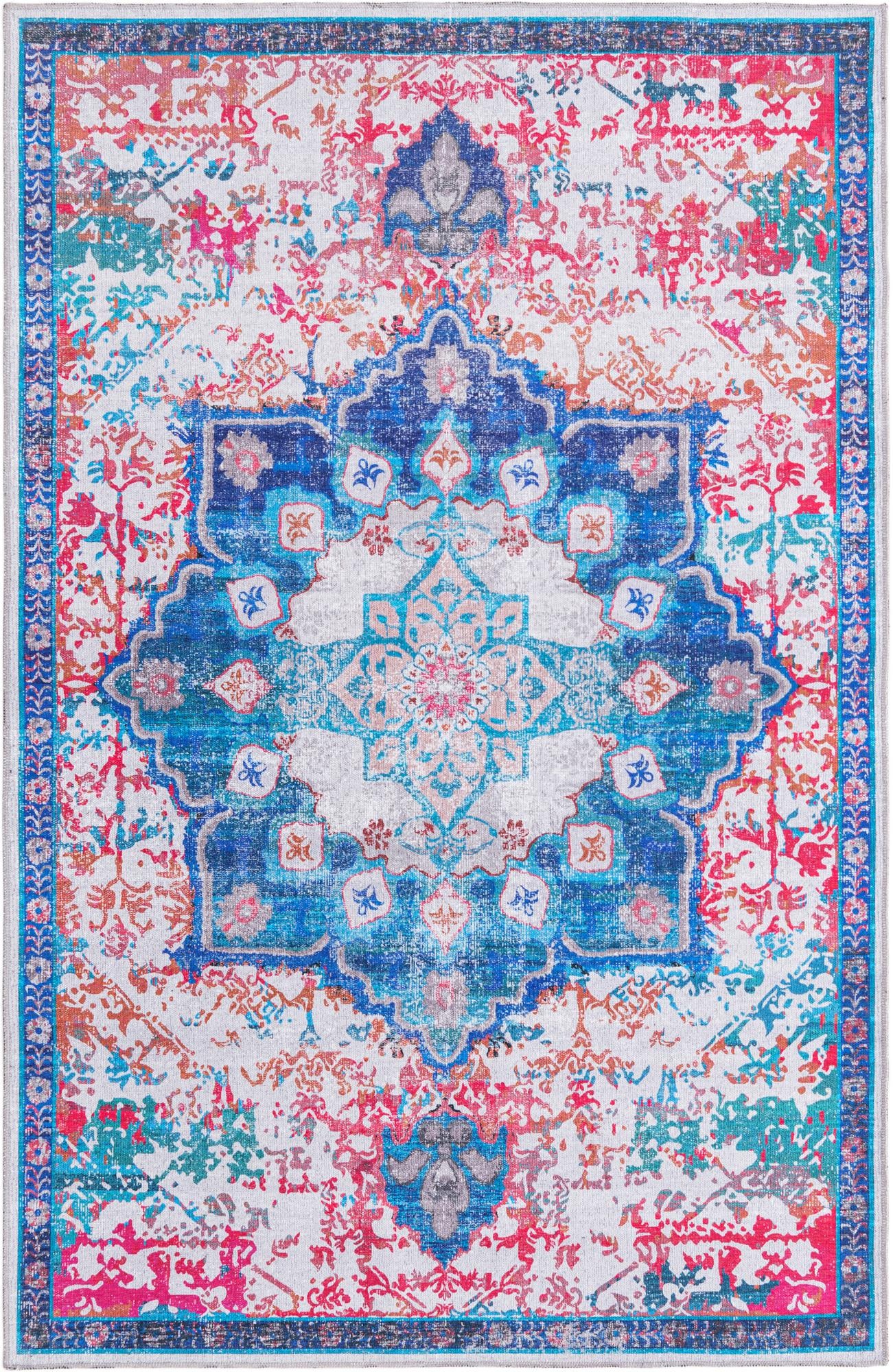 Rug Ivory Blue Swatch link