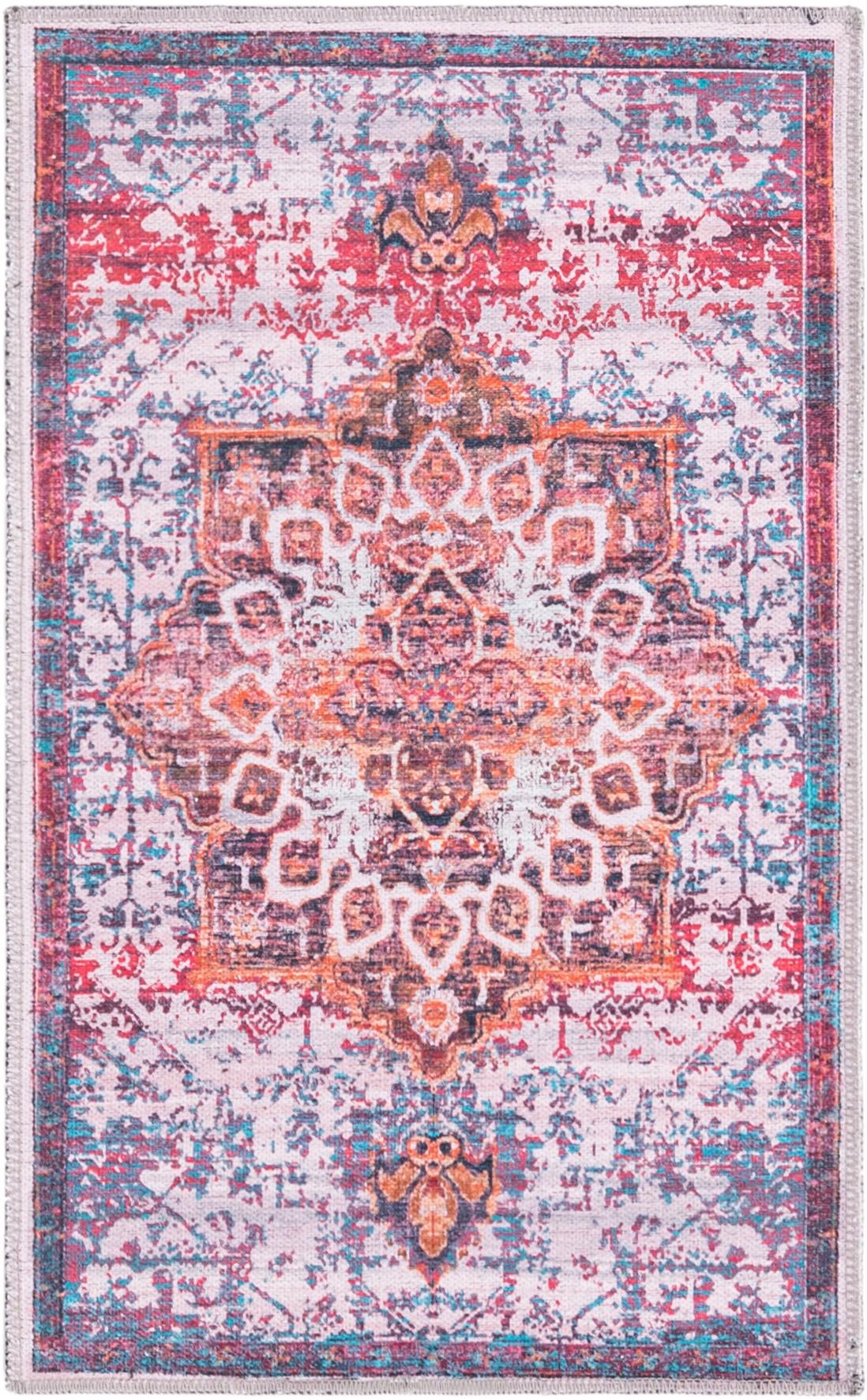 Rug Ivory Orange Swatch link