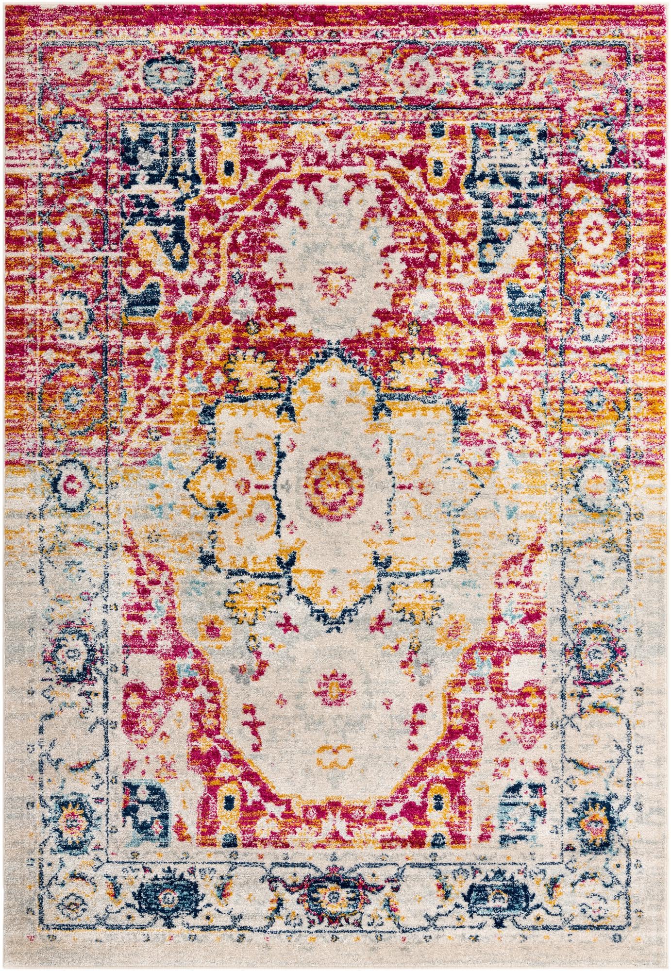 Rug Pink Gray Swatch link