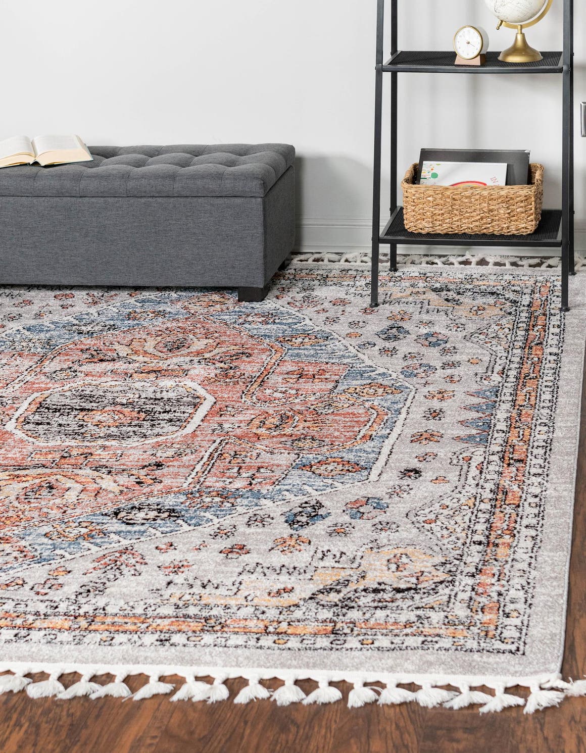 Gray 12' x 12' Aramis Square Rug eSaleRugs