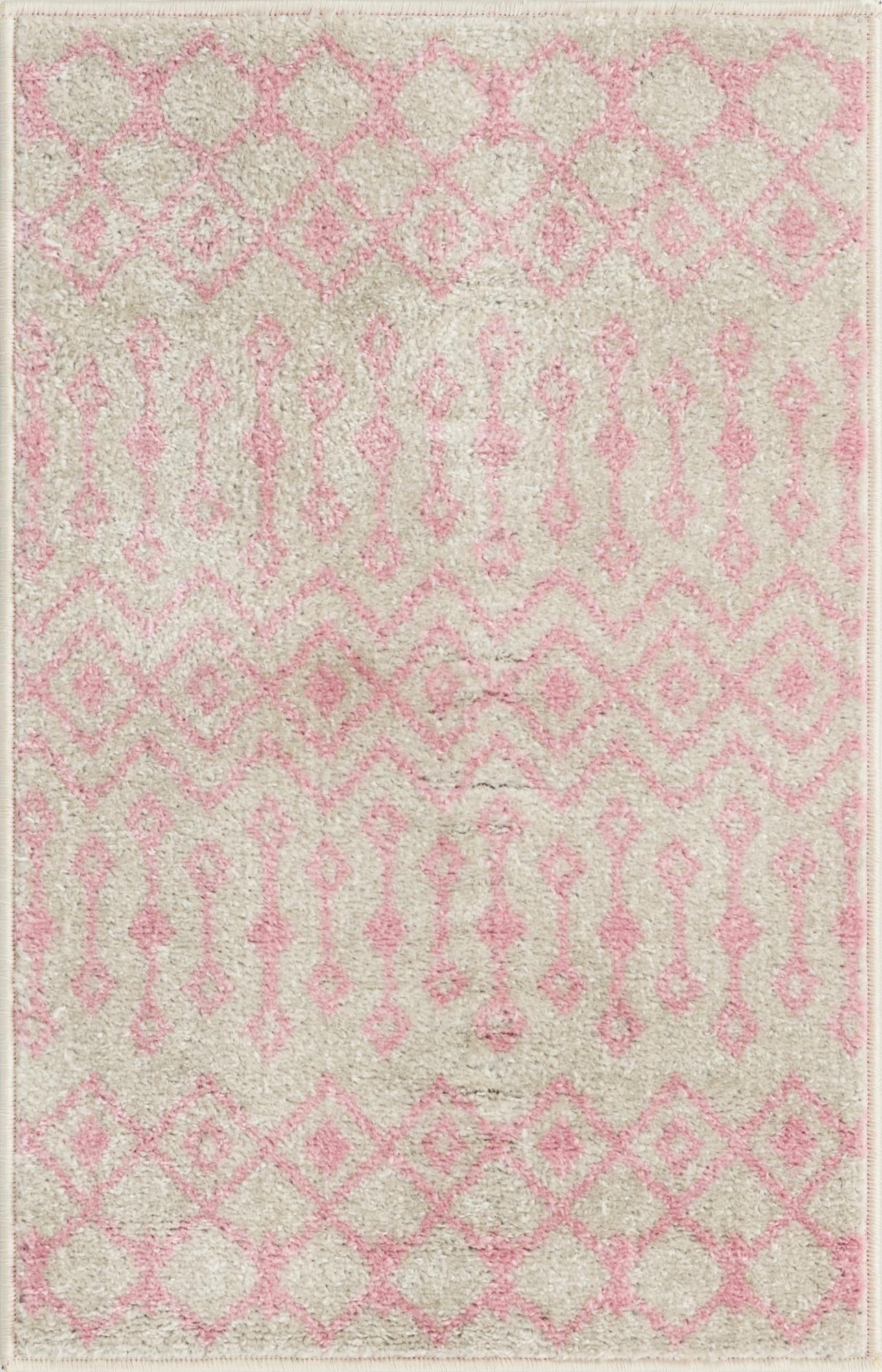 Rug Ivory and Pink Swatch link
