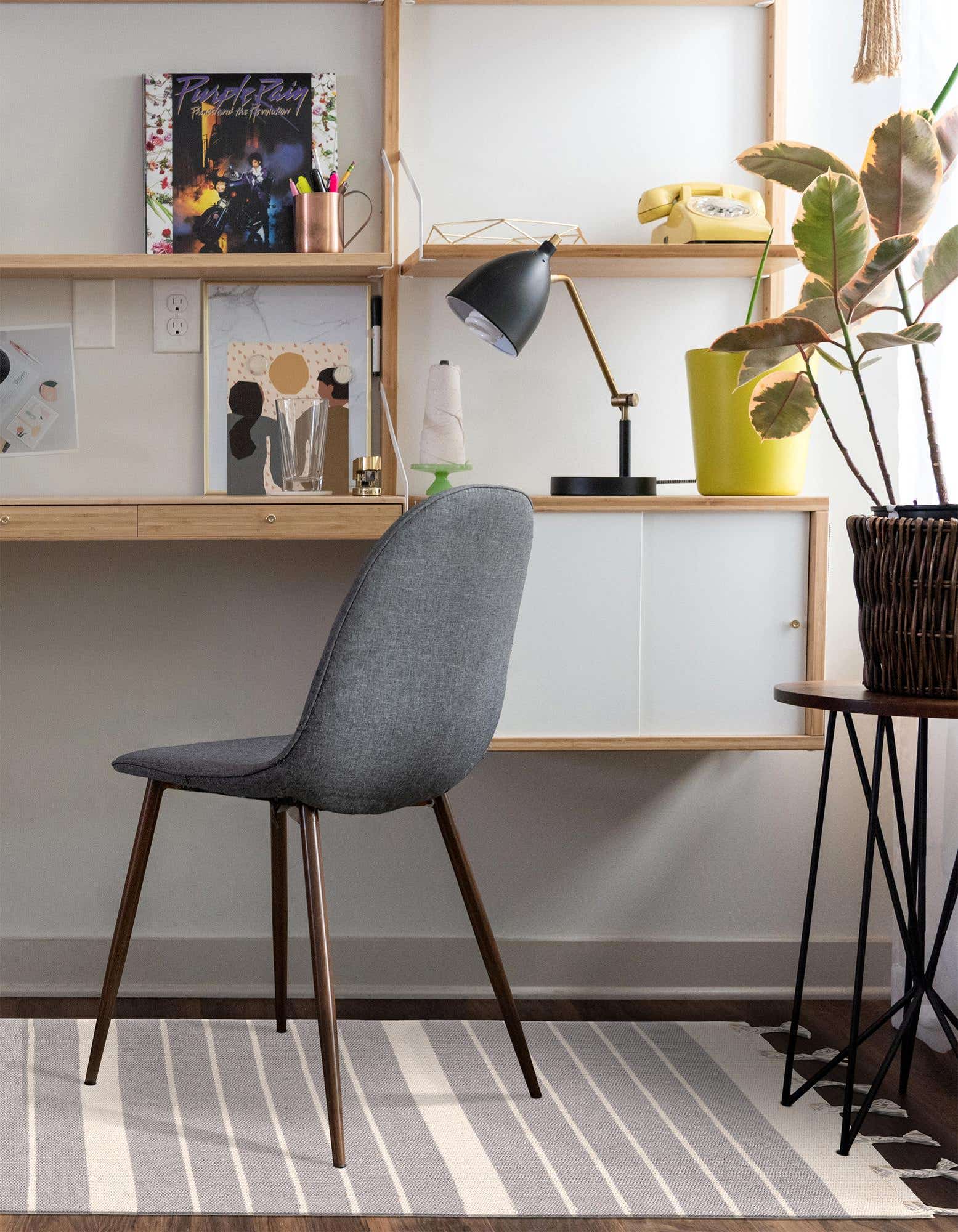 Gray and White 2' 7 x 10' Hand Woven Chindi Cotton Runner Rug