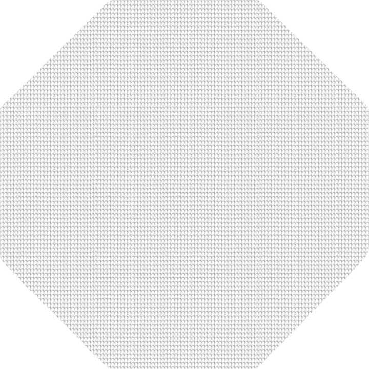3' x 3' Octagon Non-Slip Rug Pad