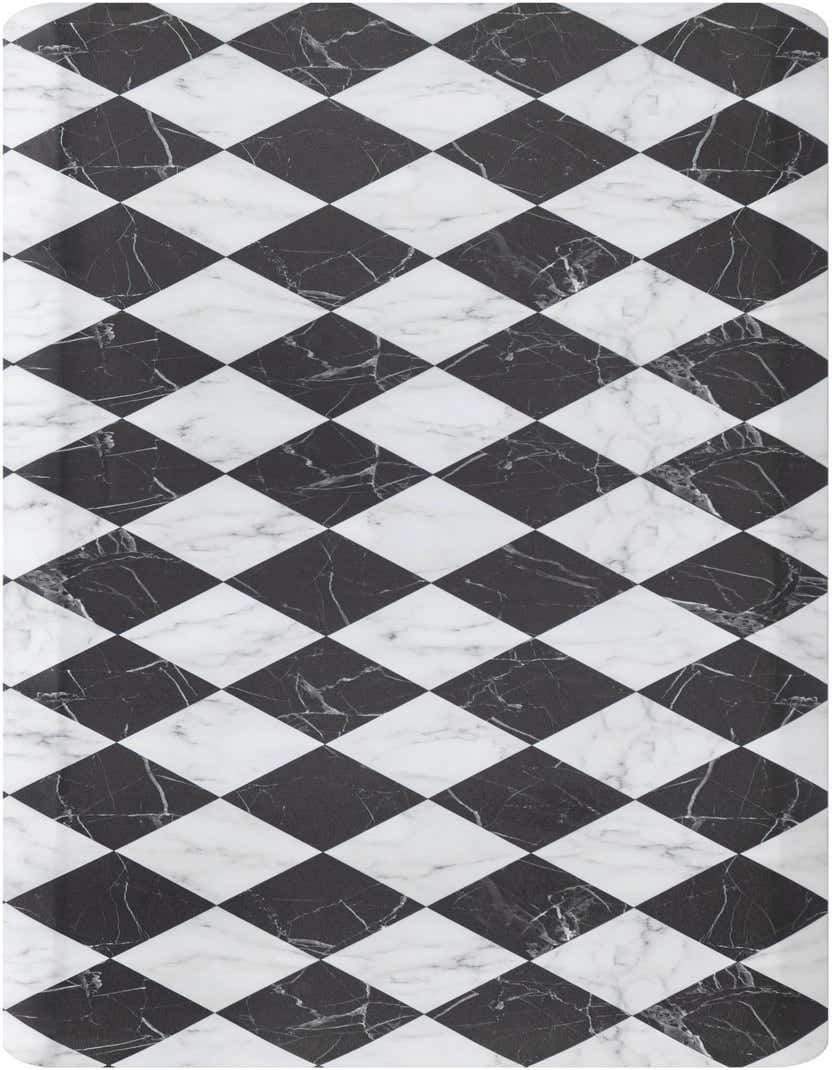 Primary image 2' x 5' Checkered Anti-Fatigue Comfort Mat