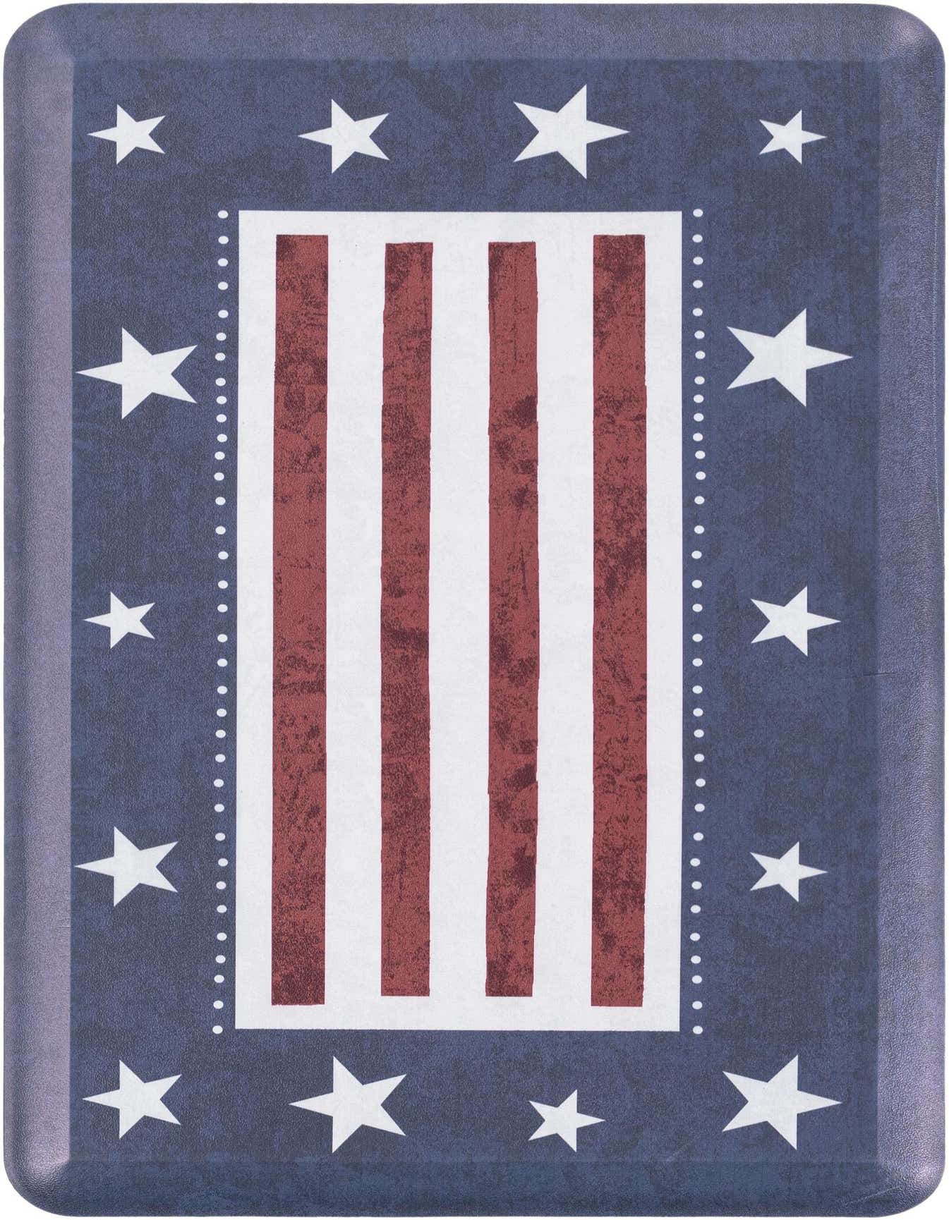 Primary image 2' x 3' American Holiday Anti-Fatigue Comfort Mat