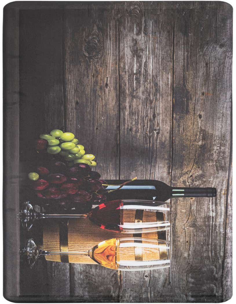 Primary image 2' x 5' Wine Anti-Fatigue Comfort Mat