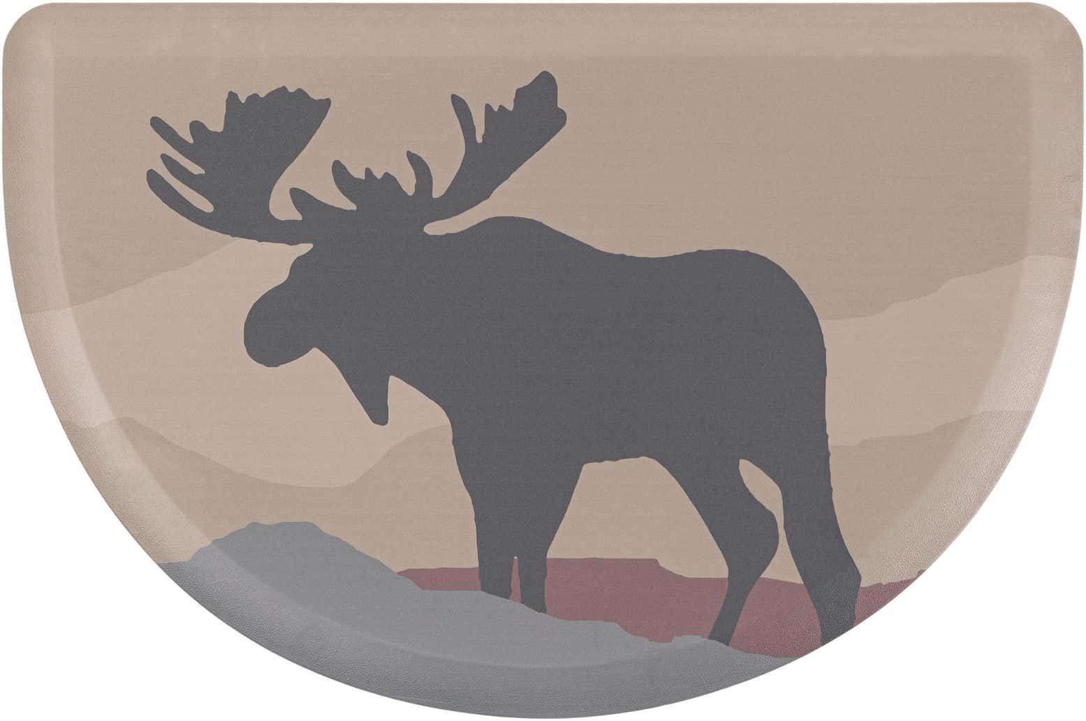 2' x 3' Moose Comfort Mat Hearth
