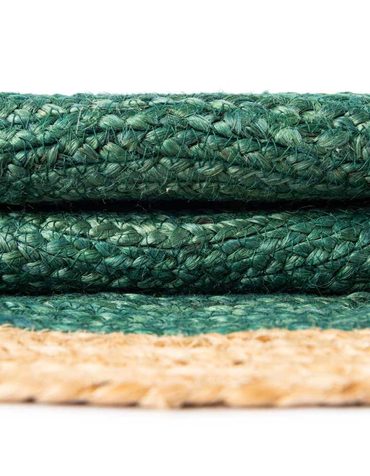 2' 2 x 2' 2 Hand Braided Christmas Tree Skirt