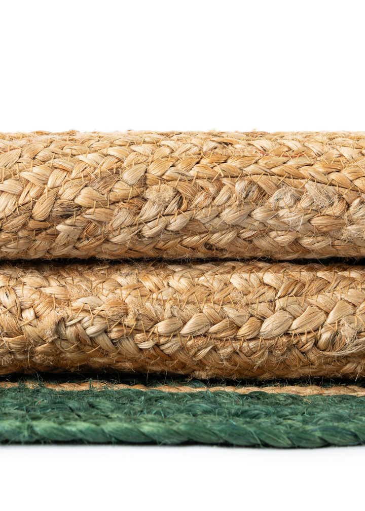 2' 2 x 2' 2 Hand Braided Christmas Tree Skirt