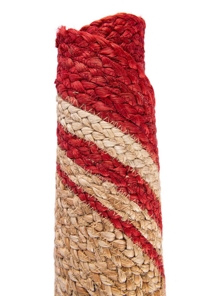 2' 2 x 2' 2 Hand Braided Christmas Tree Skirt