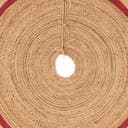 Rug Natural and Red Swatch link