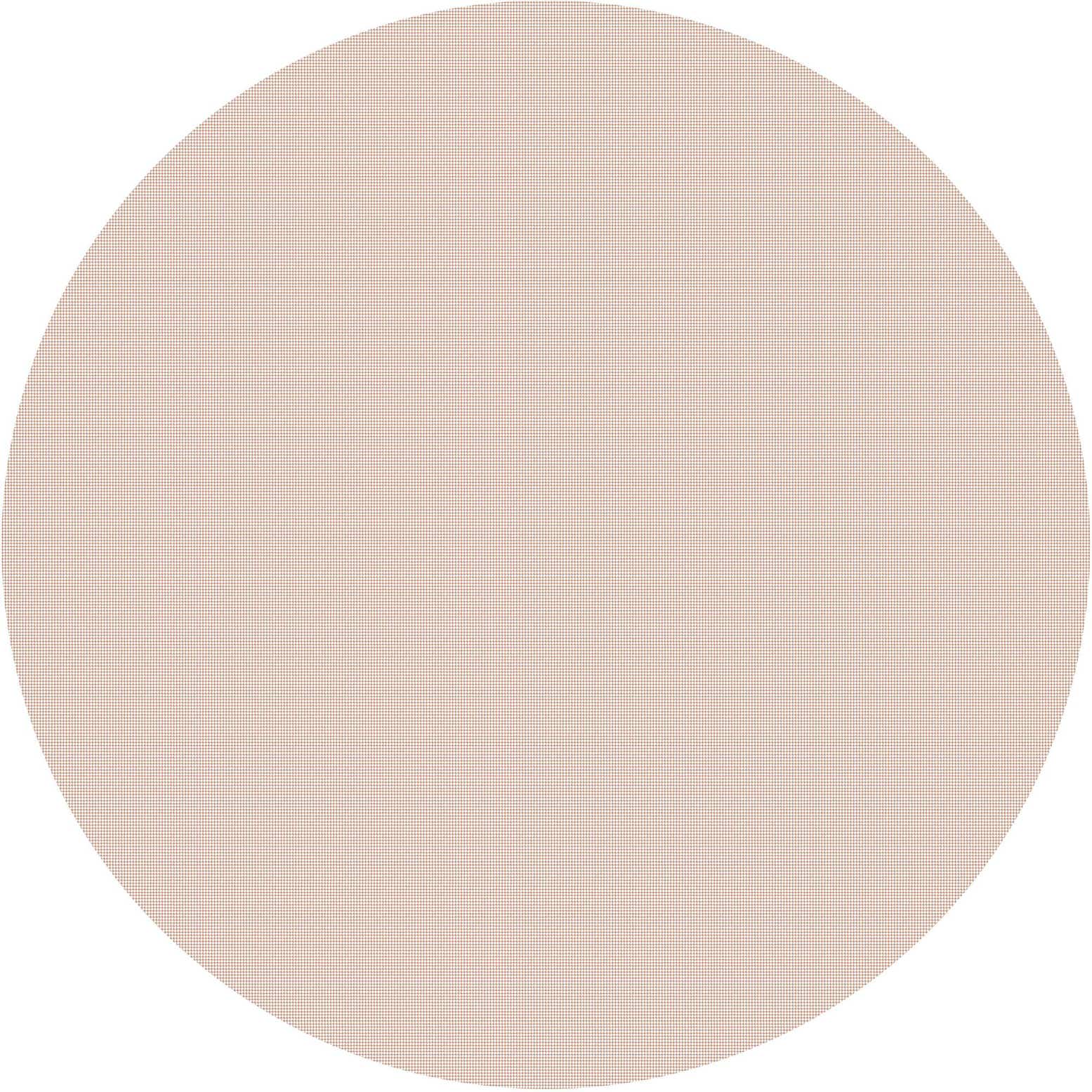 9' 10 x 9' 10 Round Outdoor Rug Pad