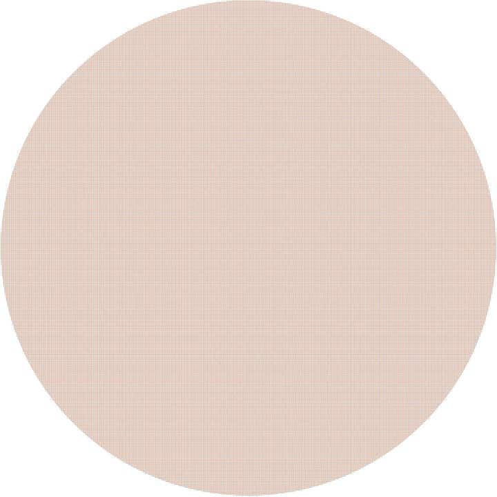 9' 10 x 9' 10 Round Outdoor Rug Pad