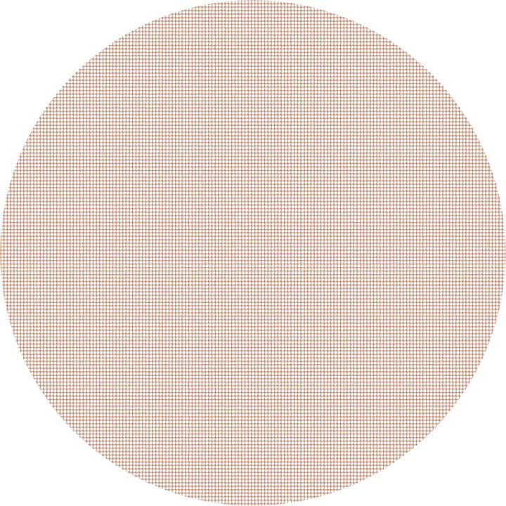 4' x 4' Round Outdoor Rug Pad