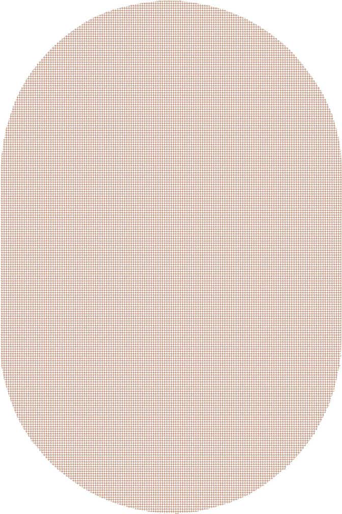 4' x 6' Oval Outdoor Rug Pad