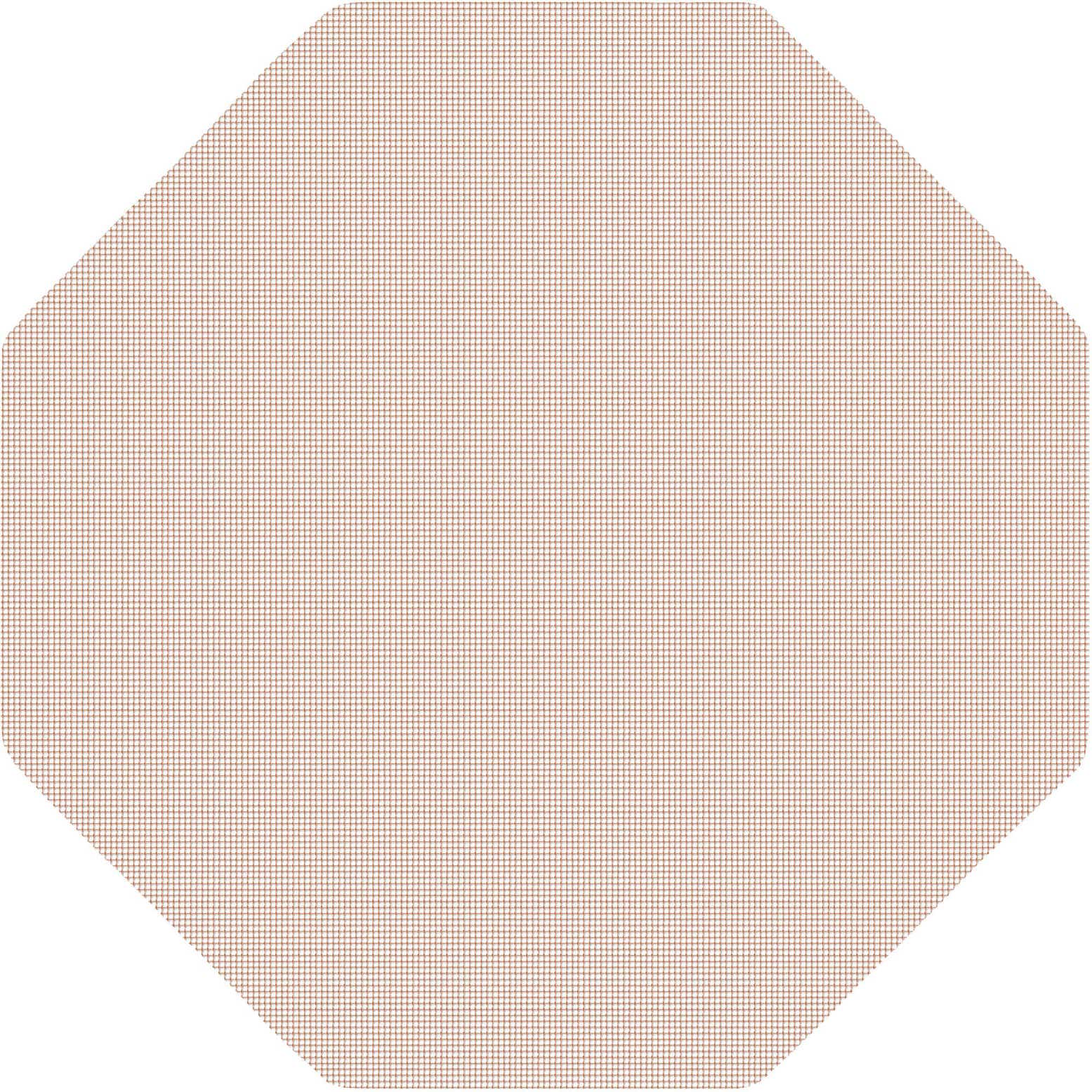 5' x 5' Octagon Outdoor Rug Pad