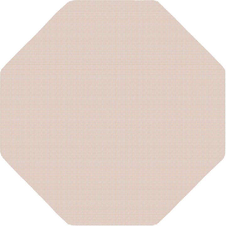 5' x 5' Octagon Outdoor Rug Pad