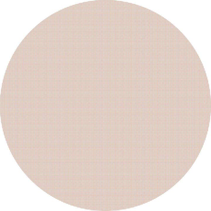 6' x 6' Round Outdoor Rug Pad