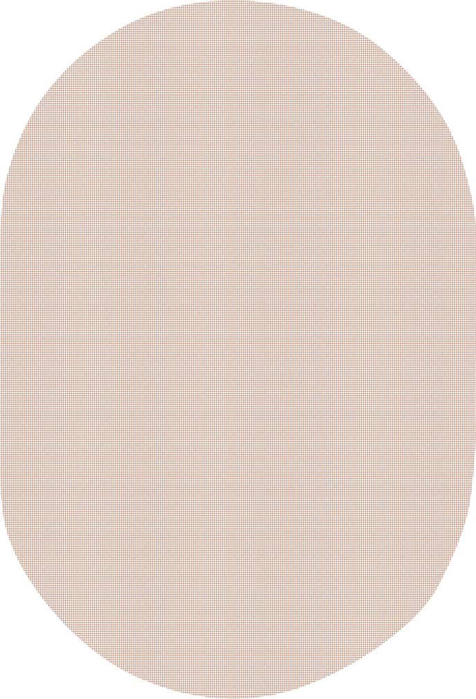 6' x 8' 10 Oval Outdoor Rug Pad