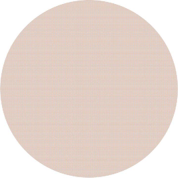 7' x 7' Round Outdoor Rug Pad