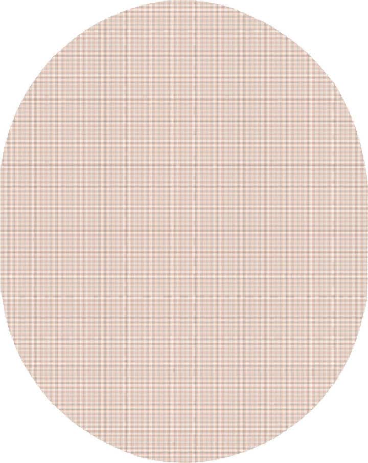 7' 9 x 9' 10 Oval Outdoor Rug Pad