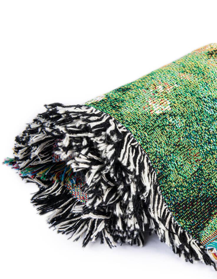 Detail image of 4' 6 x 6' Tranquil Garden Throw Blanket