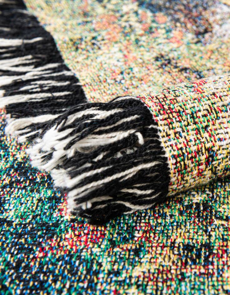 Detail image of 4' 6 x 6' Vineyard At Dusk Throw Blanket
