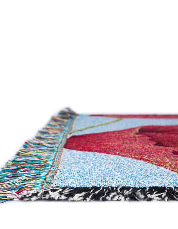 135cm x 185cm Poppy Topple Kuscheldecke