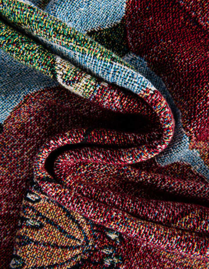 135cm x 185cm Poppy Topple Kuscheldecke