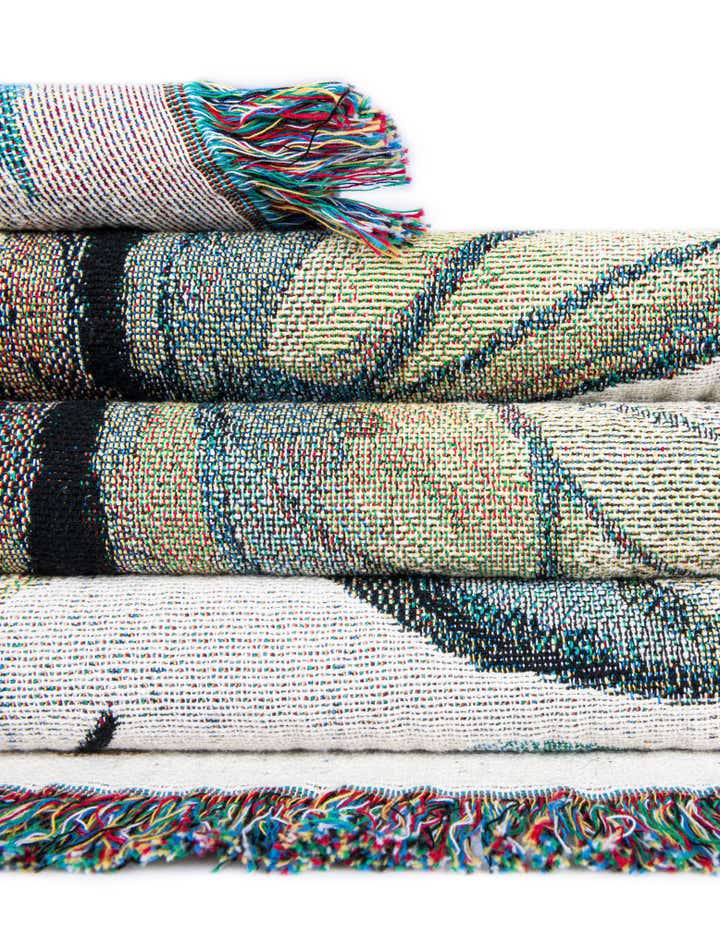 4' 6 x 6' Insects 3 Throw Blanket