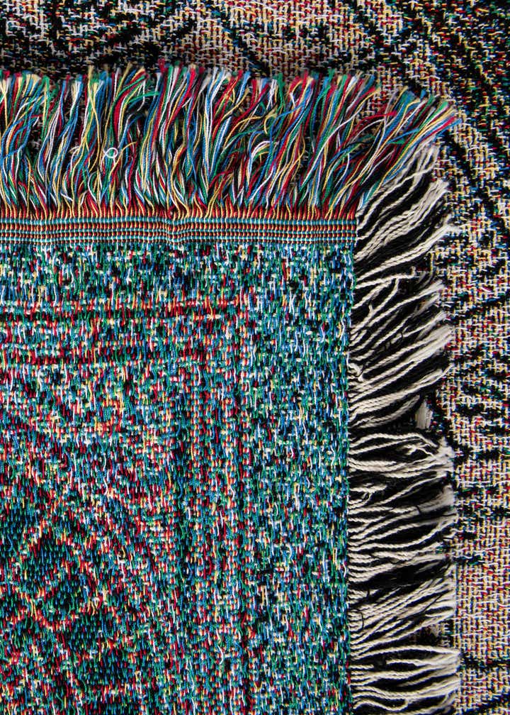 4' 6 x 6' Old World Map Throw Blanket