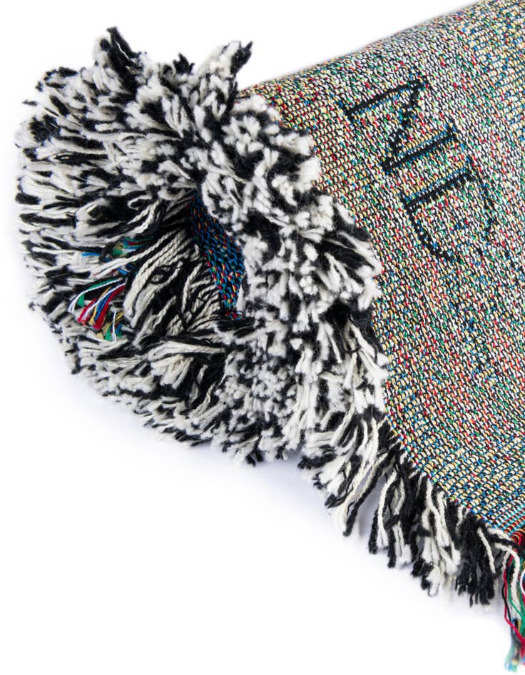 Detail image of 4' 6 x 6' Animals Lodge 1 Throw Blanket