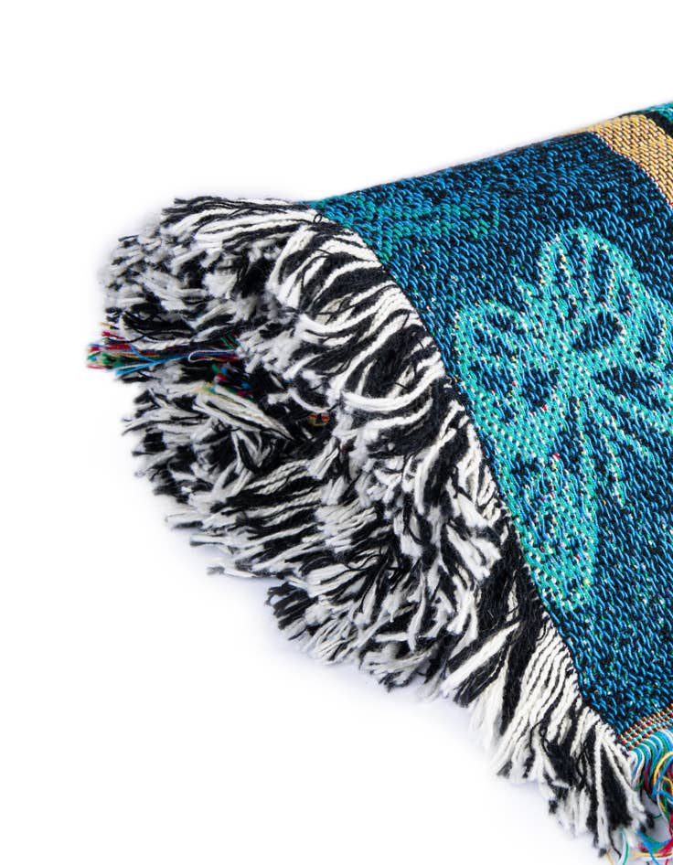 Detail image of 4' 6 x 6' Butterfly Dance Throw Blanket