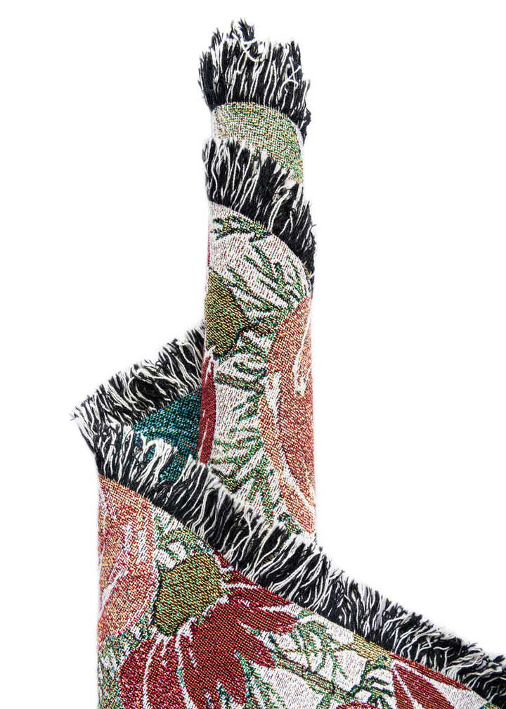 135cm x 185cm Watercolor Pumpkin Throw Blanket