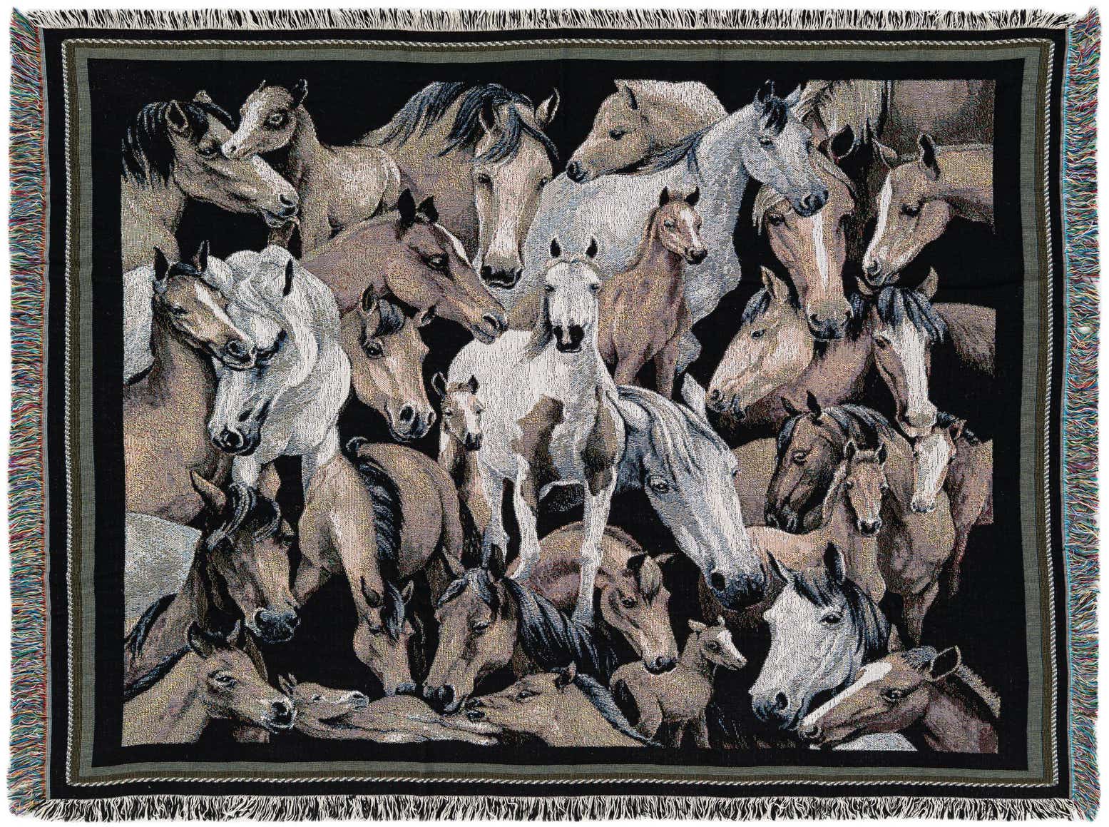 4' 6 x 6' Stampede Throw Blanket