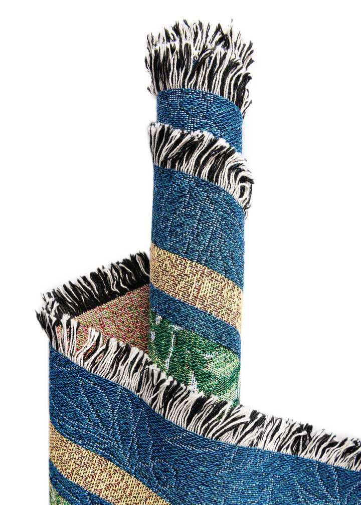 4' 6 x 6' Songbirds Throw Blanket