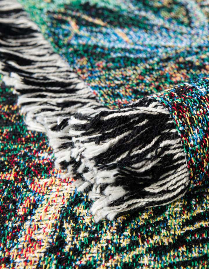 4' 6 x 6' Over The Top Brown Bear Throw Blanket