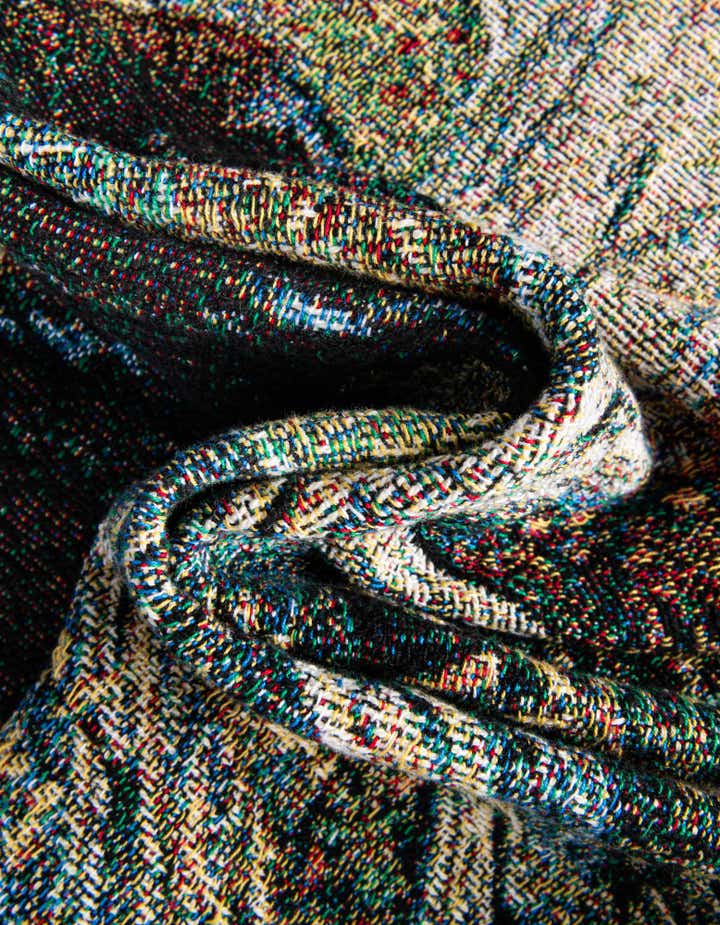 4' 6 x 6' Over The Top Brown Bear Throw Blanket