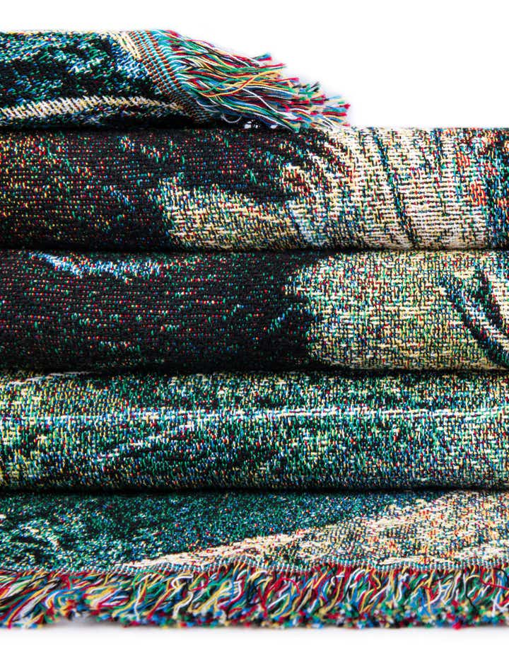 4' 6 x 6' Over The Top Brown Bear Throw Blanket