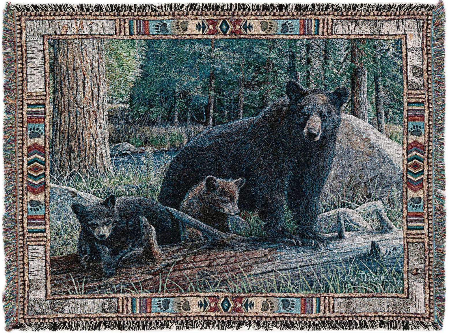 Primary image 4' 6 x 6' New Discoveries Throw Blanket