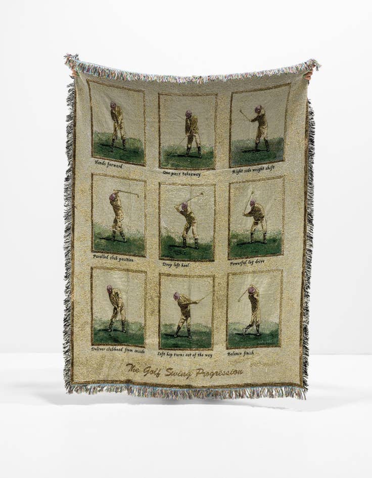 Detail image of 4' 6 x 6' Golf Swing Throw Blanket