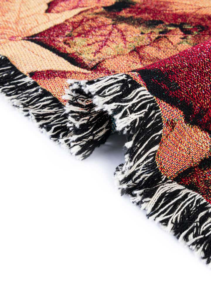 4' 6 x 6' Fallen Leaves Throw Blanket