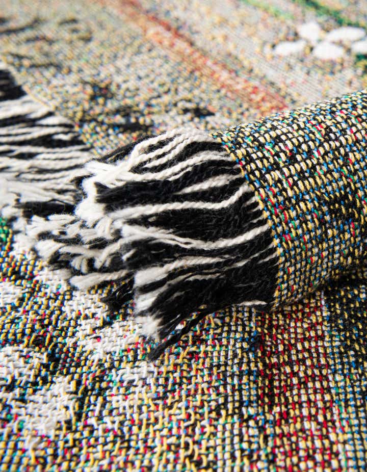 4' 6 x 6' Garden Maze Throw Blanket