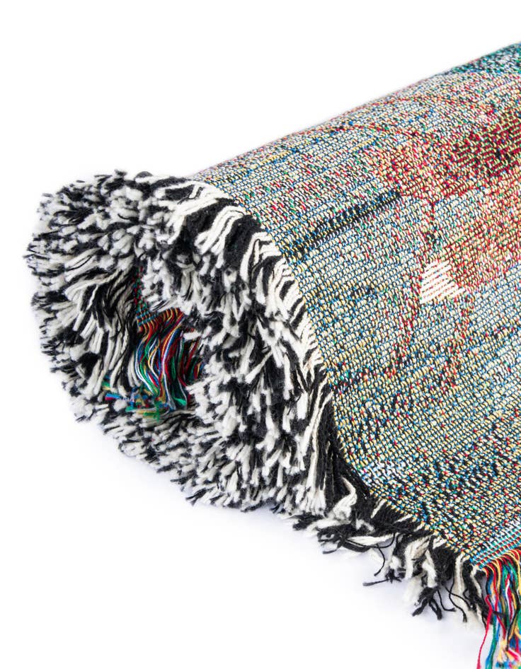 Detail image of 4' 6 x 6' Animals Lodge 3 Throw Blanket