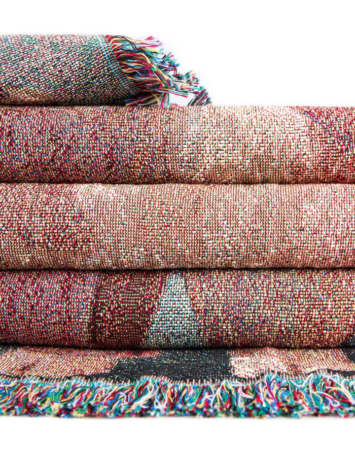 4' 6 x 6' Animals Lodge 3 Throw Blanket