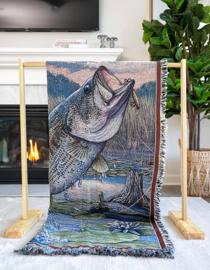 Detail image of 4' 6 x 6' First Strike Throw Blanket