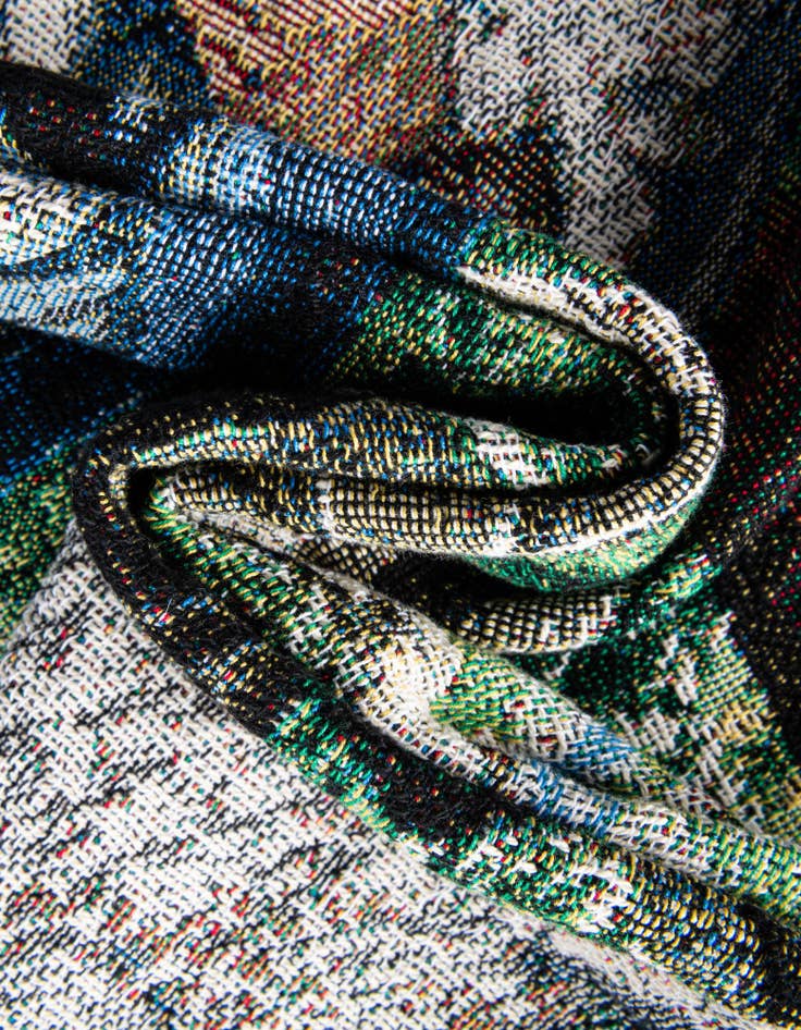 Detail image of 4' 6 x 6' Psalm 23 Image Throw Blanket