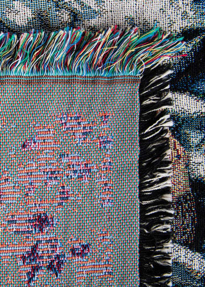 4' 6 x 6' Psalm 23 Image Throw Blanket